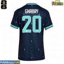 Deutschland Serge Gnabry #20 Auswärtstrikot Frauen EM 2024 Kurzarm